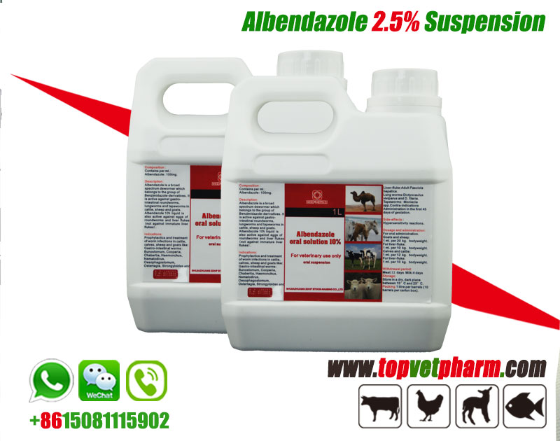  2.5% Albendazole Suspension