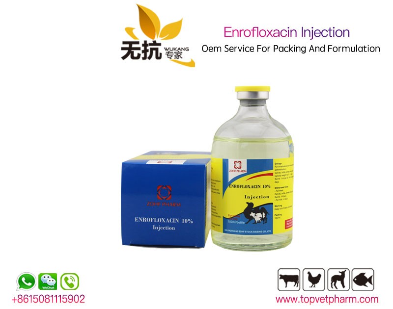 10% 20% Enrofloxacin Injection Solution